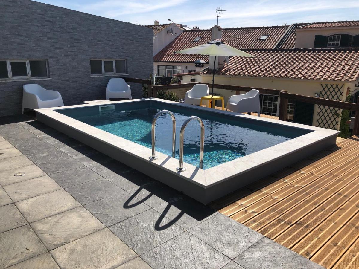 Ferienwohnung Sun House - Near Sintra - Kitchen - Pool Exterior foto
