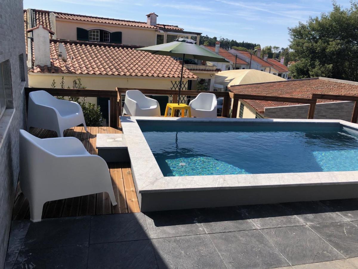 Ferienwohnung Sun House - Near Sintra - Kitchen - Pool Exterior foto