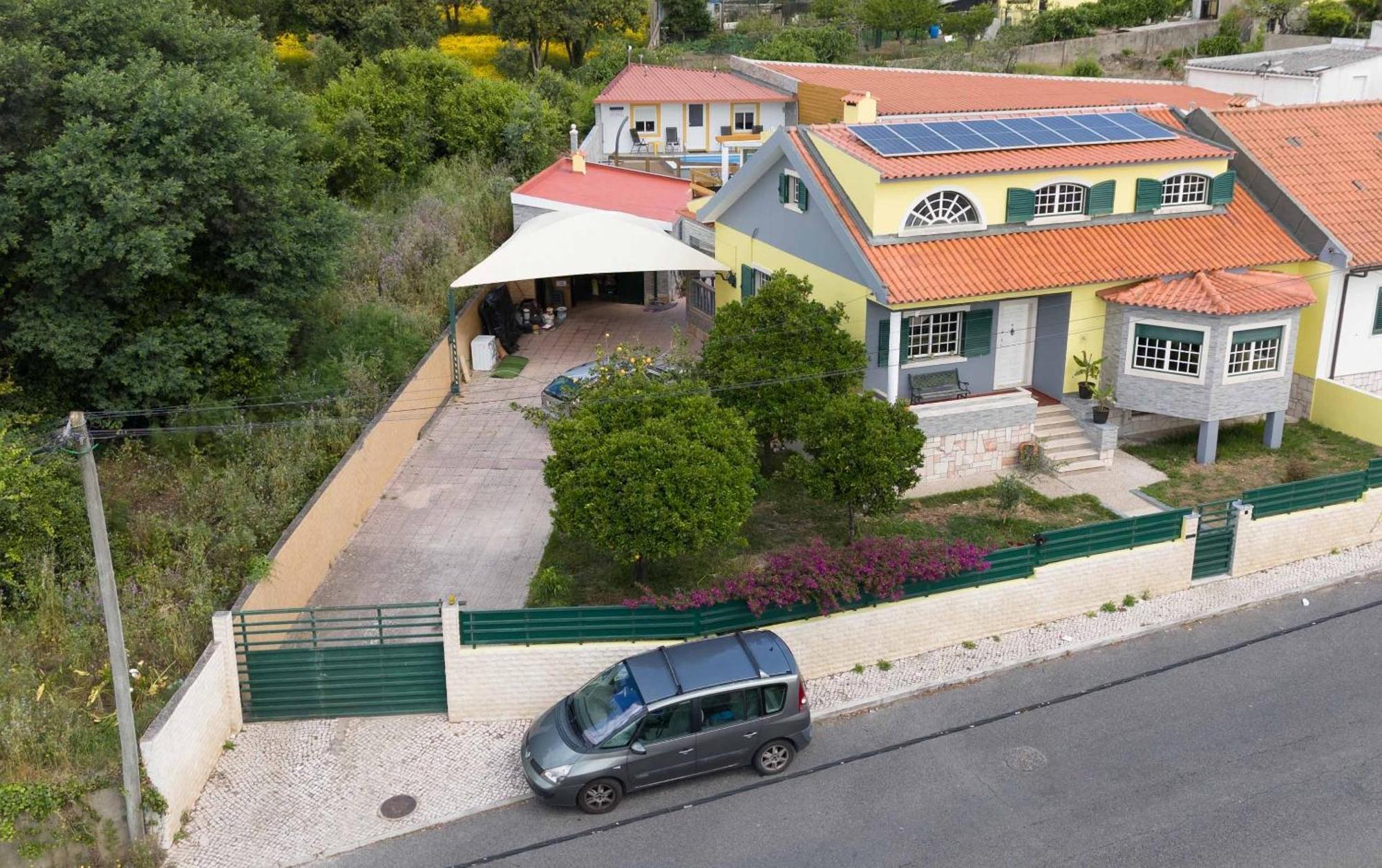 Ferienwohnung Sun House - Near Sintra - Kitchen - Pool Exterior foto